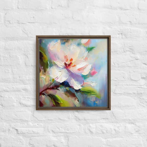 Armagh Apple Blossom - framed canvas print - Image 3