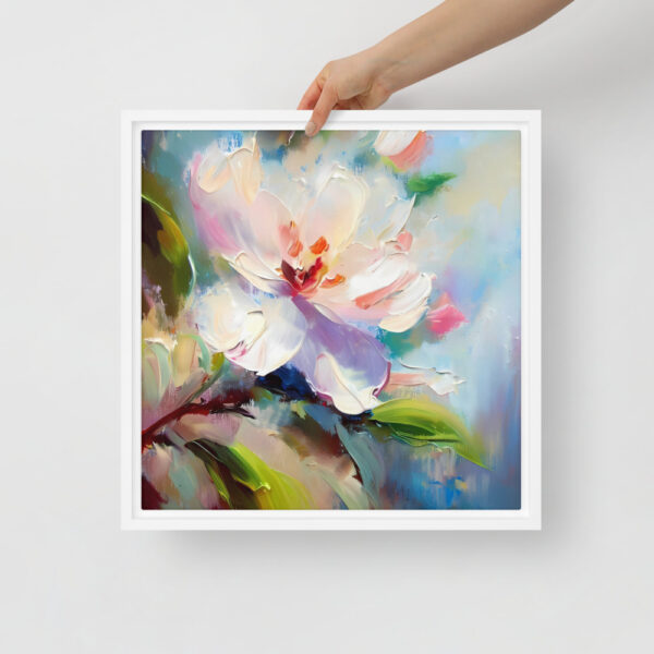 Armagh Apple Blossom - framed canvas print - Image 2