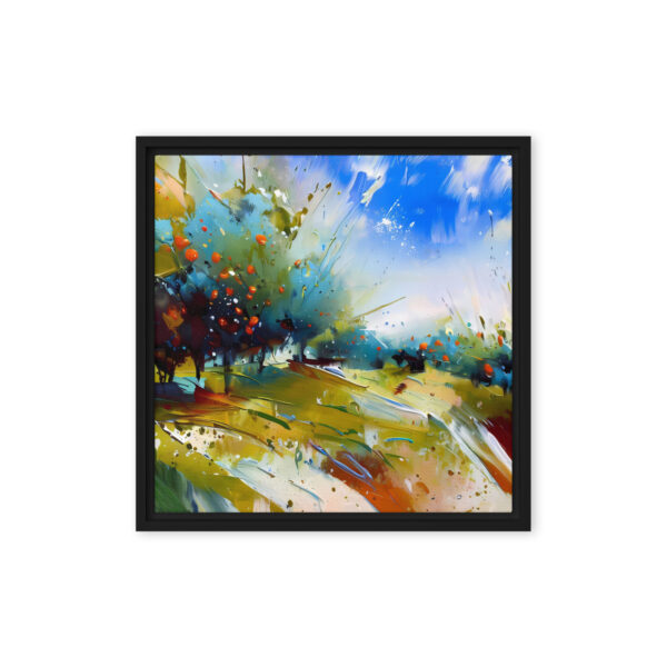 Summer Orchard, Armagh - Framed canvas print - Image 5