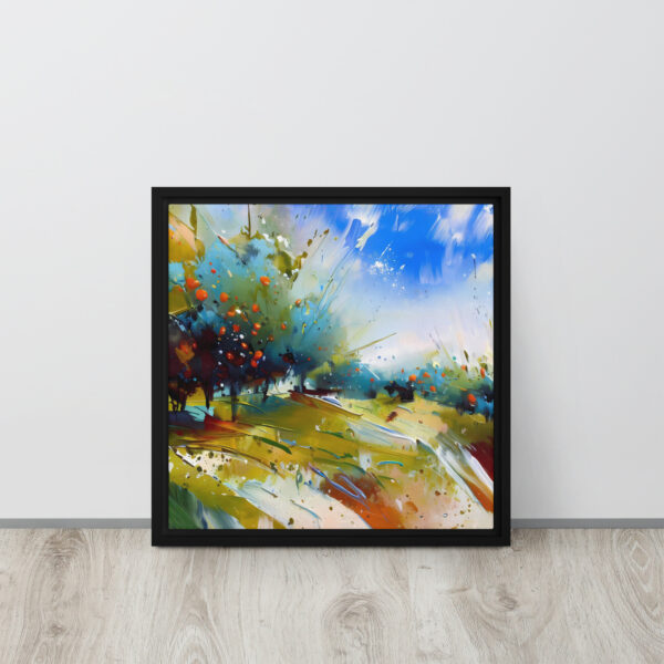 Summer Orchard, Armagh - Framed canvas print - Image 3