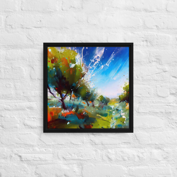 Orchard Harvest, Armagh - Framed canvas print - Image 3