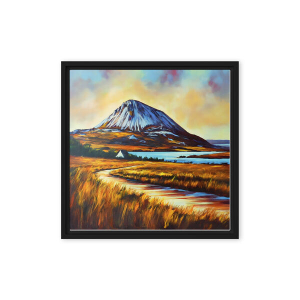 Mount Errigal, Donegal - framed canvas print - Image 5