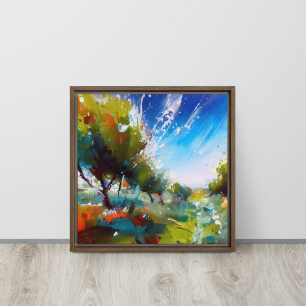 Orchard Harvest, Armagh - Framed canvas print - Image 4