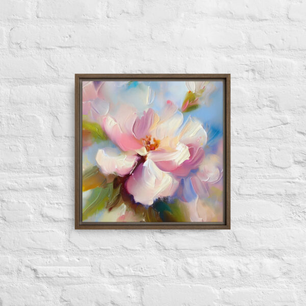 Apple Blossom, Armagh - Framed canvas print - Image 4