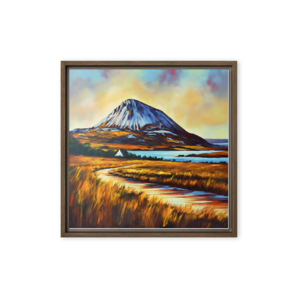 Mount Errigal, Donegal - framed canvas print - Image 6