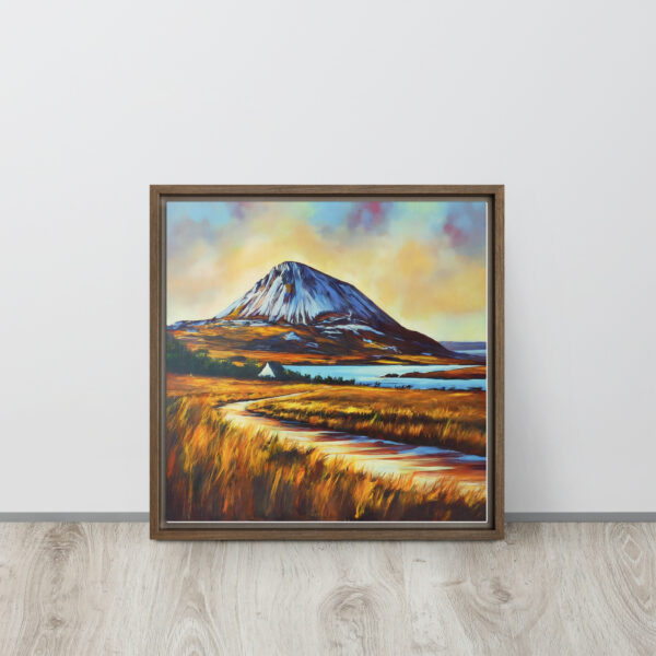 Mount Errigal, Donegal - framed canvas print - Image 4