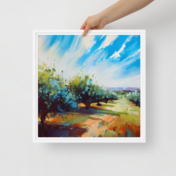 Armagh Orchard in Spring - Framed canvas prints - Image 2