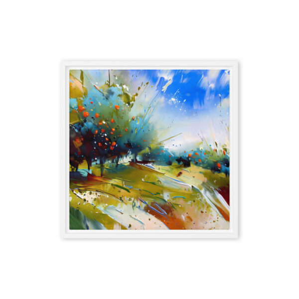 Summer Orchard, Armagh - Framed canvas print - Image 7