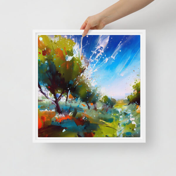 Orchard Harvest, Armagh - Framed canvas print - Image 2