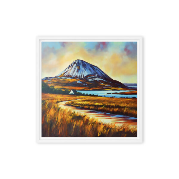 Mount Errigal, Donegal - framed canvas print - Image 7