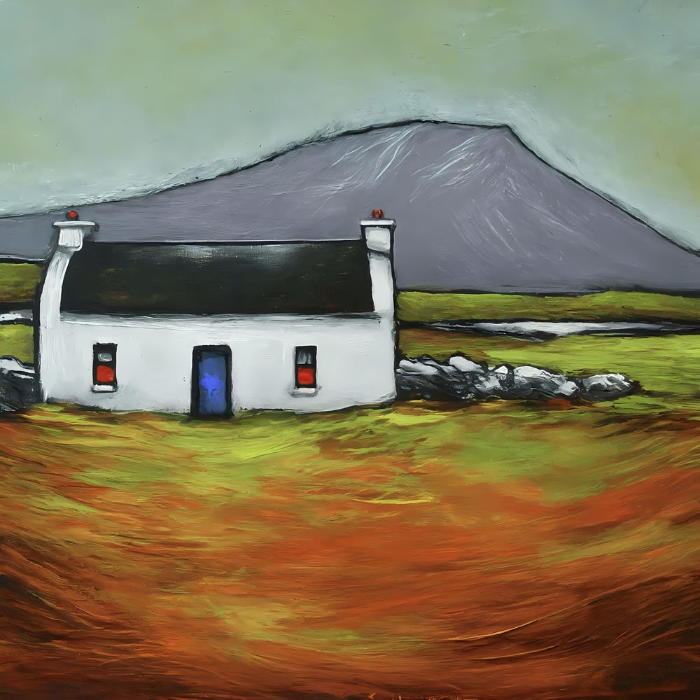 Donegal Cottage Blue Door