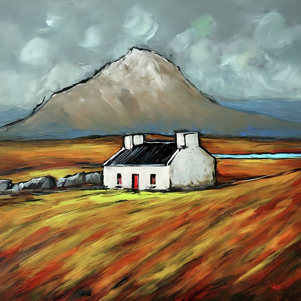 Donegal Cottage, Mount Errigal