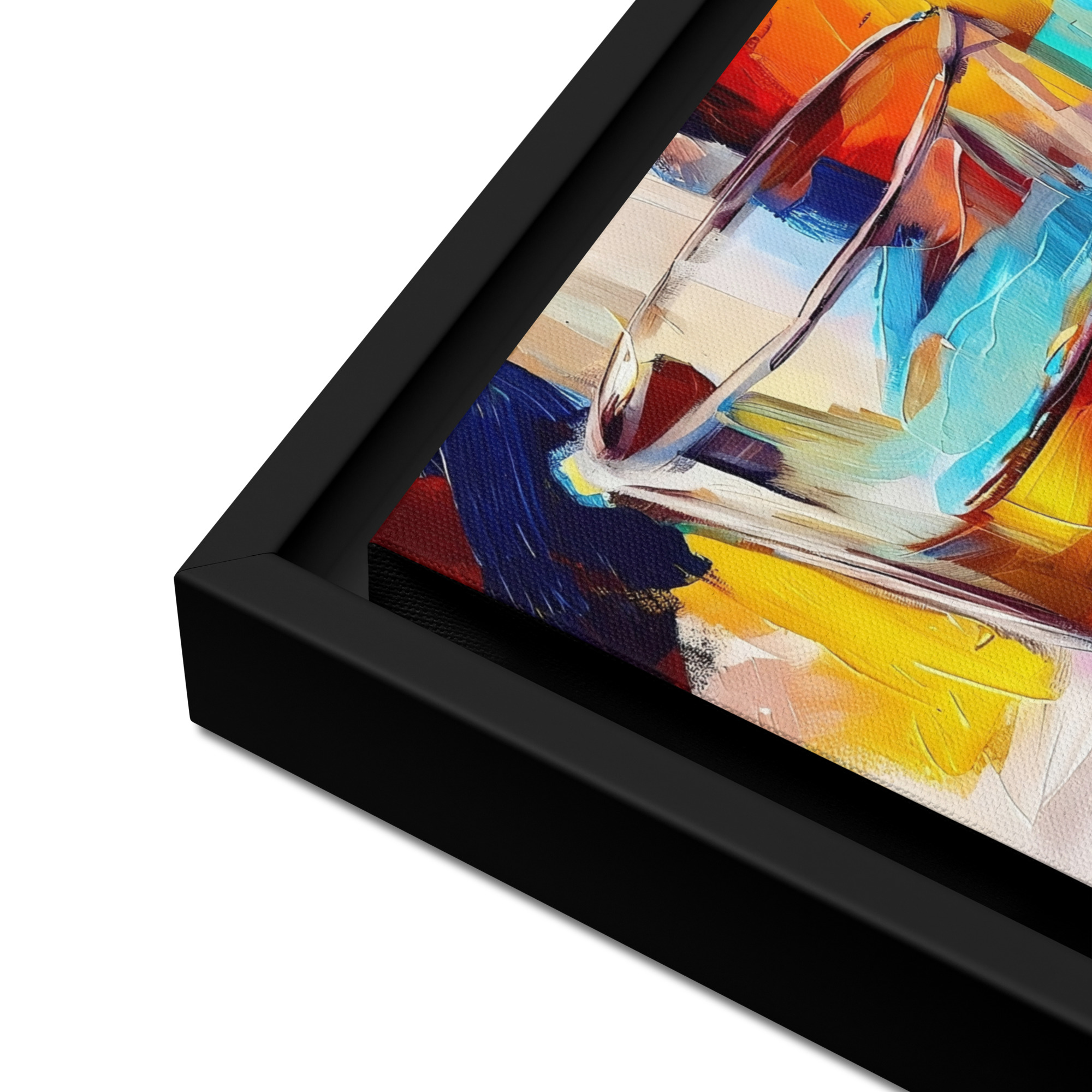 A Wee Dram - framed canvas print - Image 8