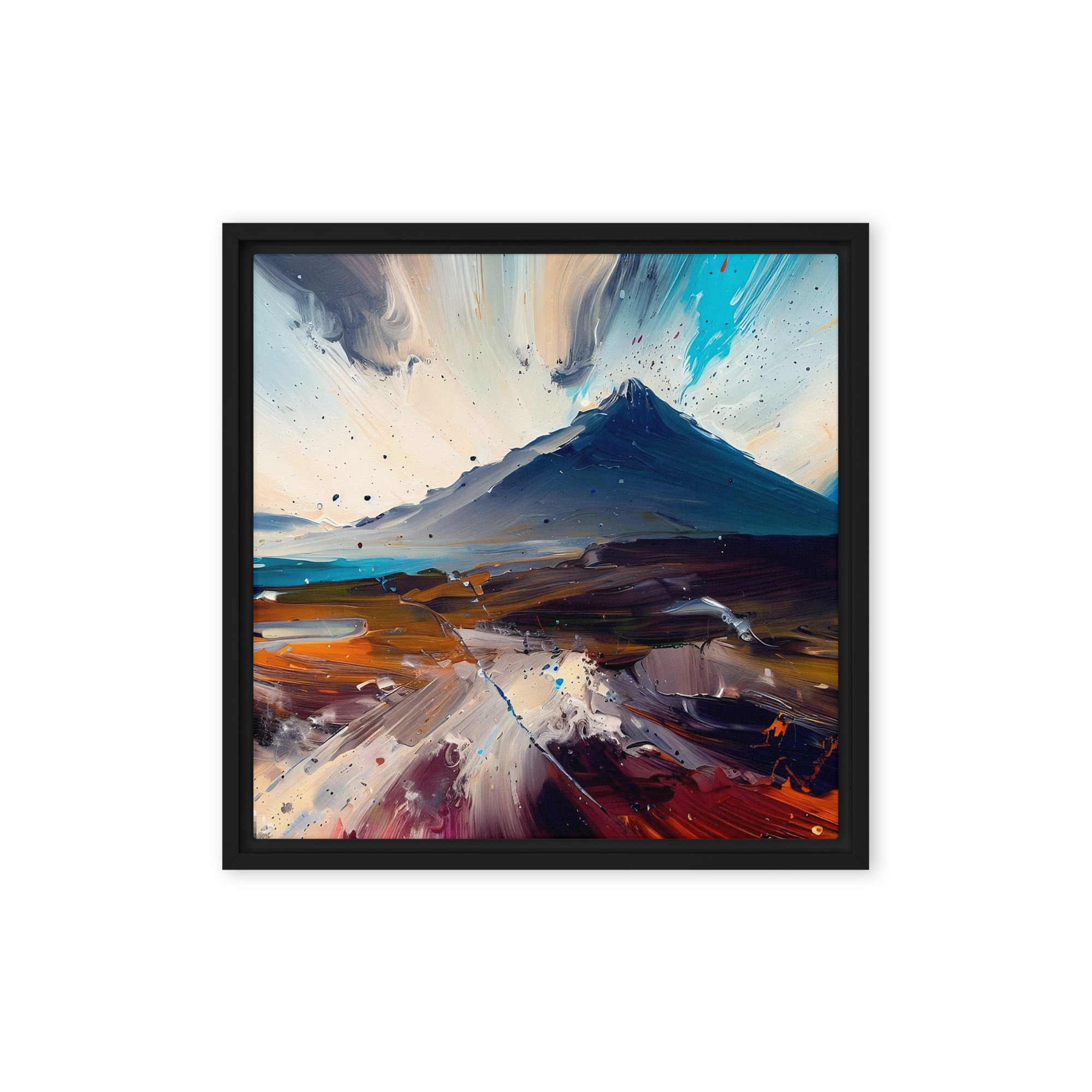 Croagh Patrick, County Mayo - framed canvas print - Image 5