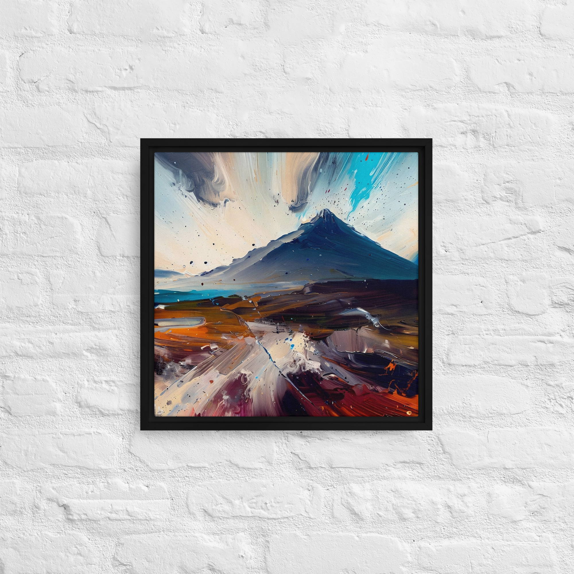 Croagh Patrick, County Mayo - framed canvas print - Image 3