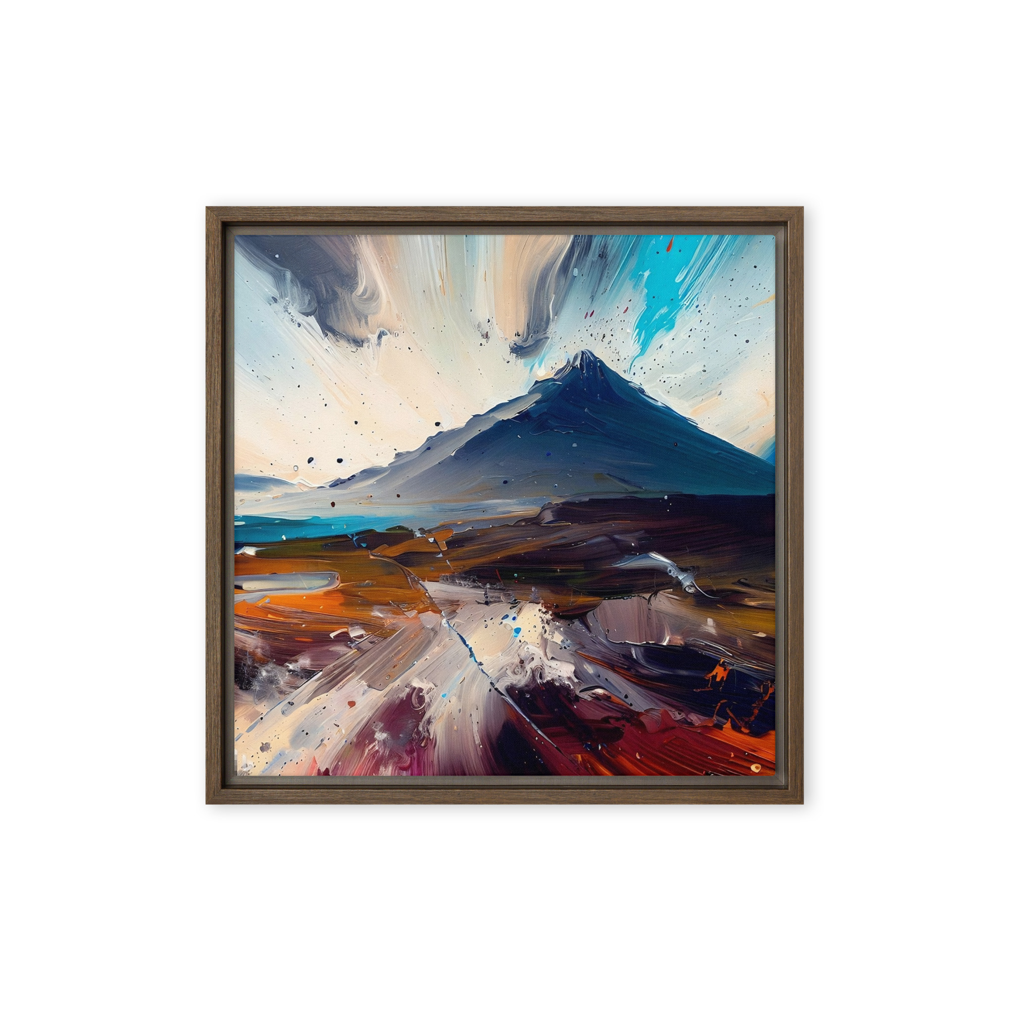 Croagh Patrick, County Mayo - framed canvas print - Image 6