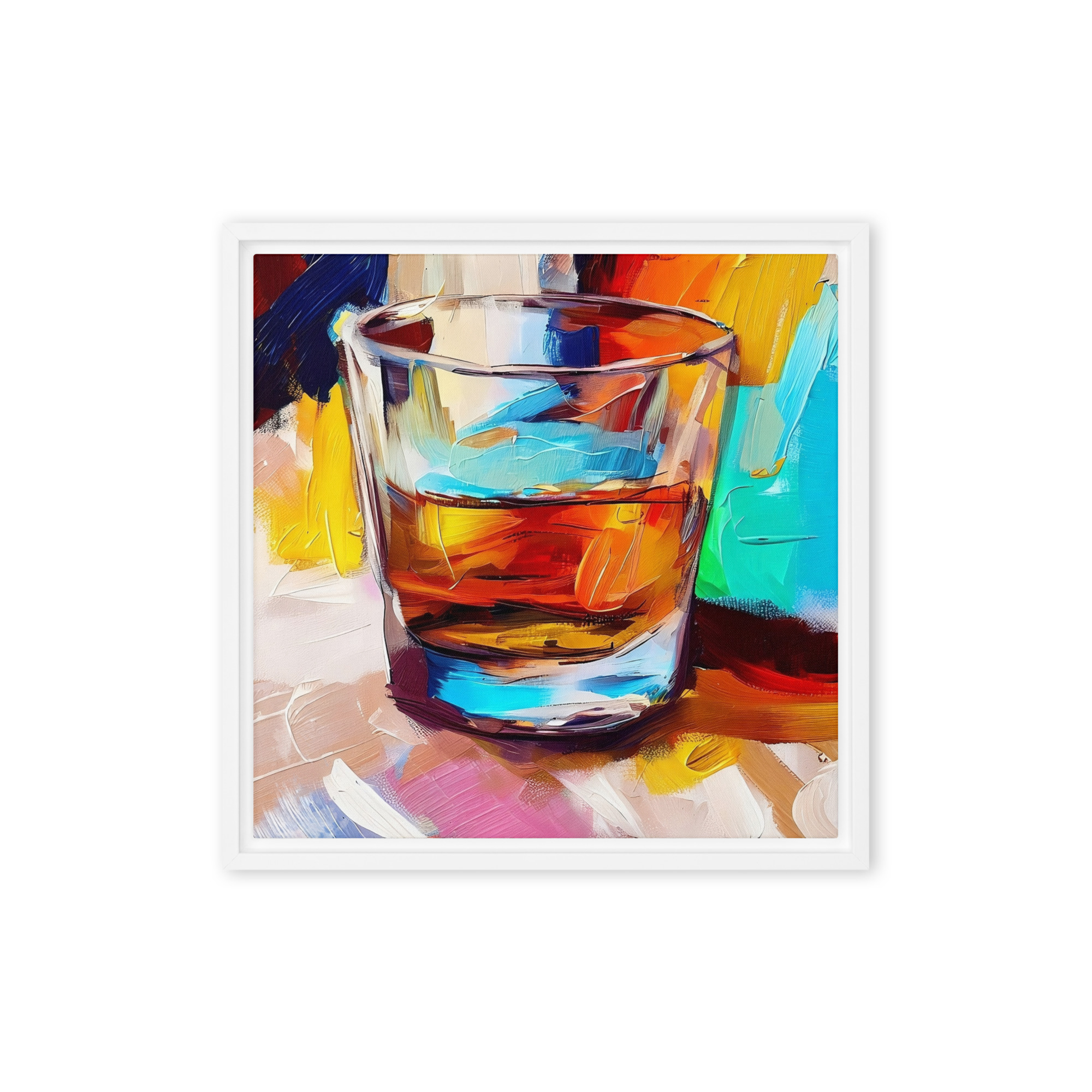 A Wee Dram - framed canvas print - Image 7