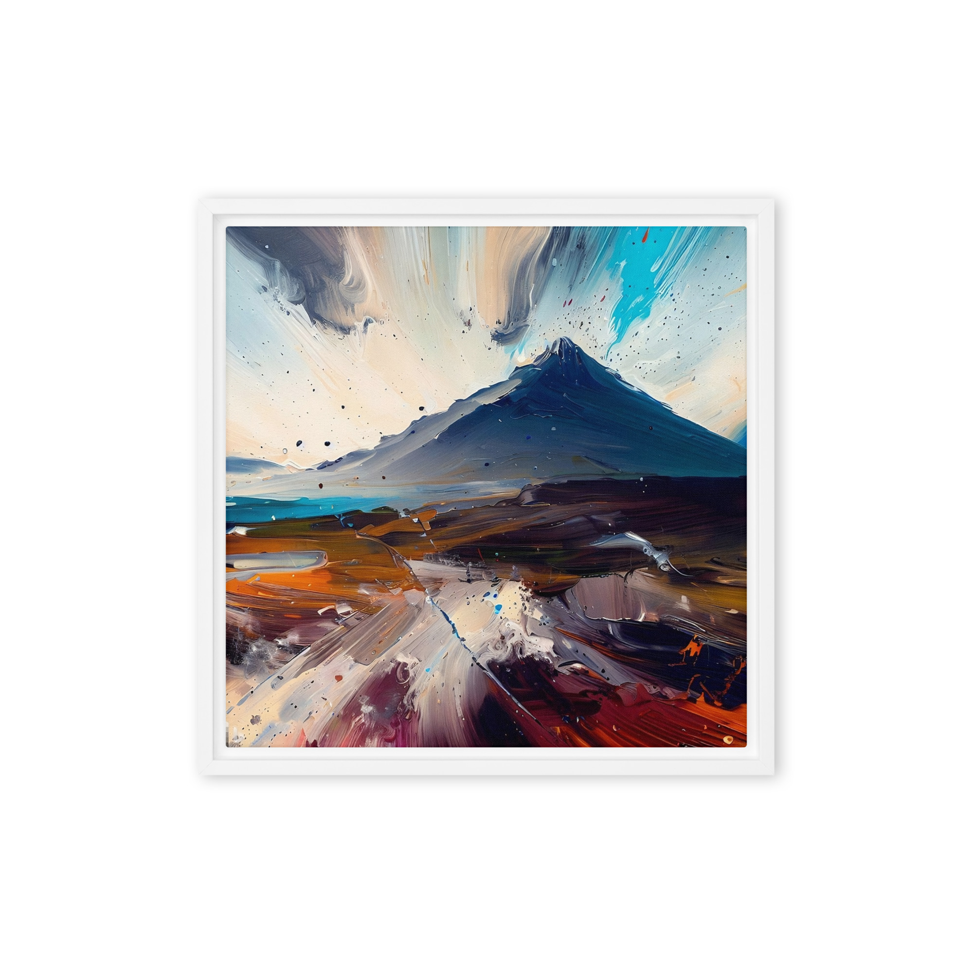 Croagh Patrick, County Mayo - framed canvas print - Image 7