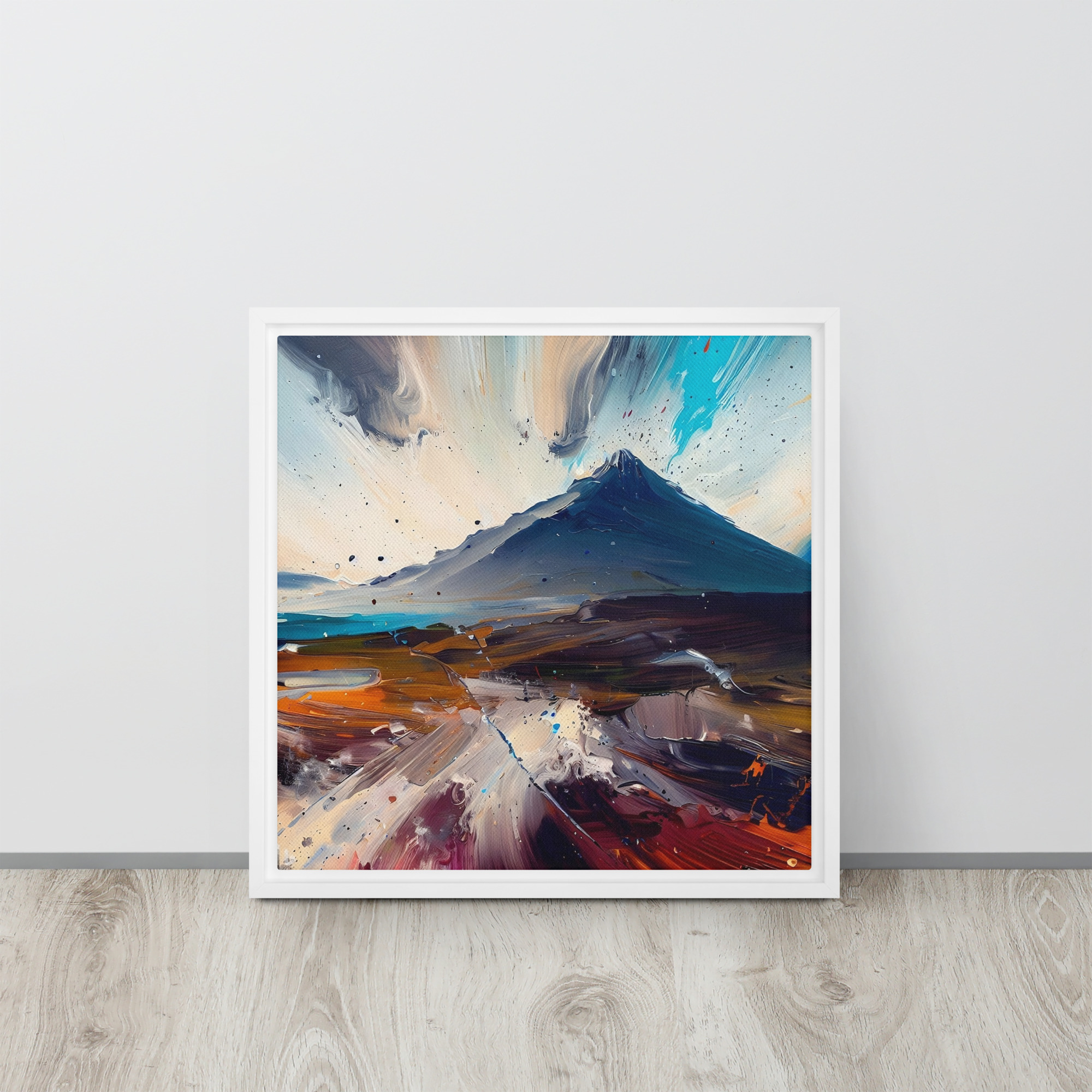 Croagh Patrick, County Mayo - framed canvas print - Image 4