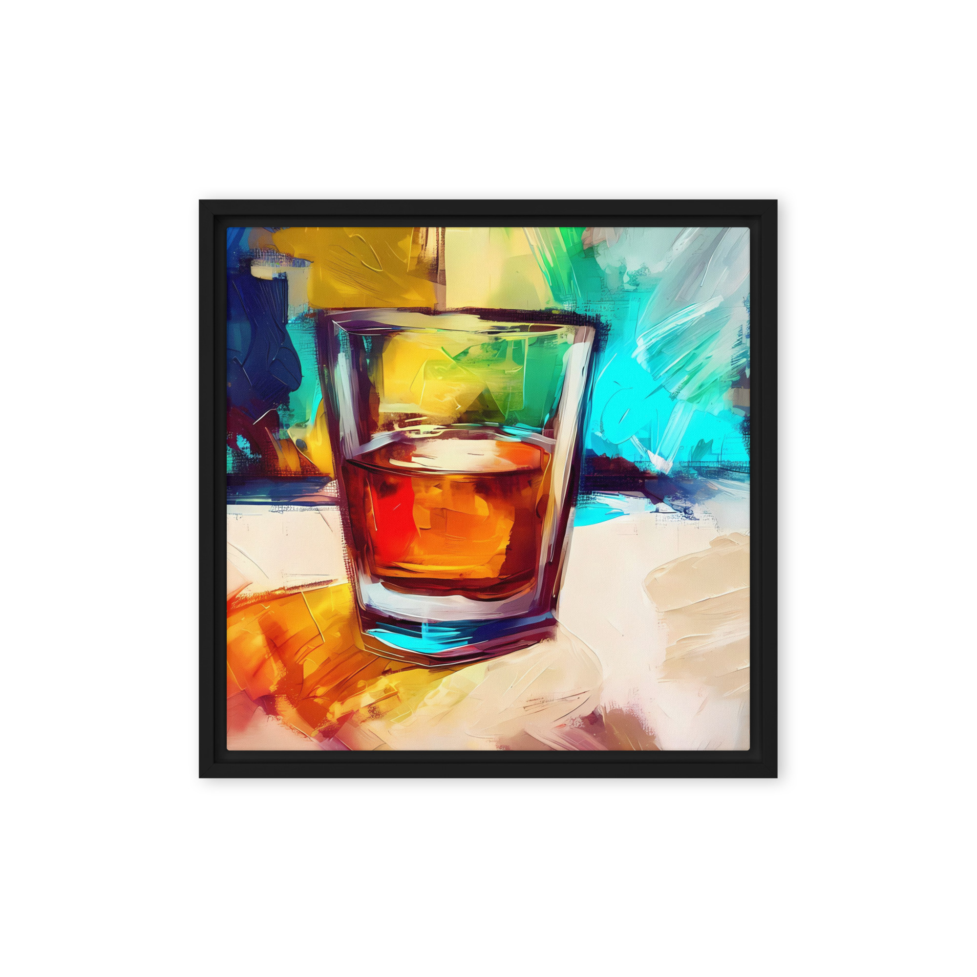 A Wee Dram - Framed canvas print - Image 8