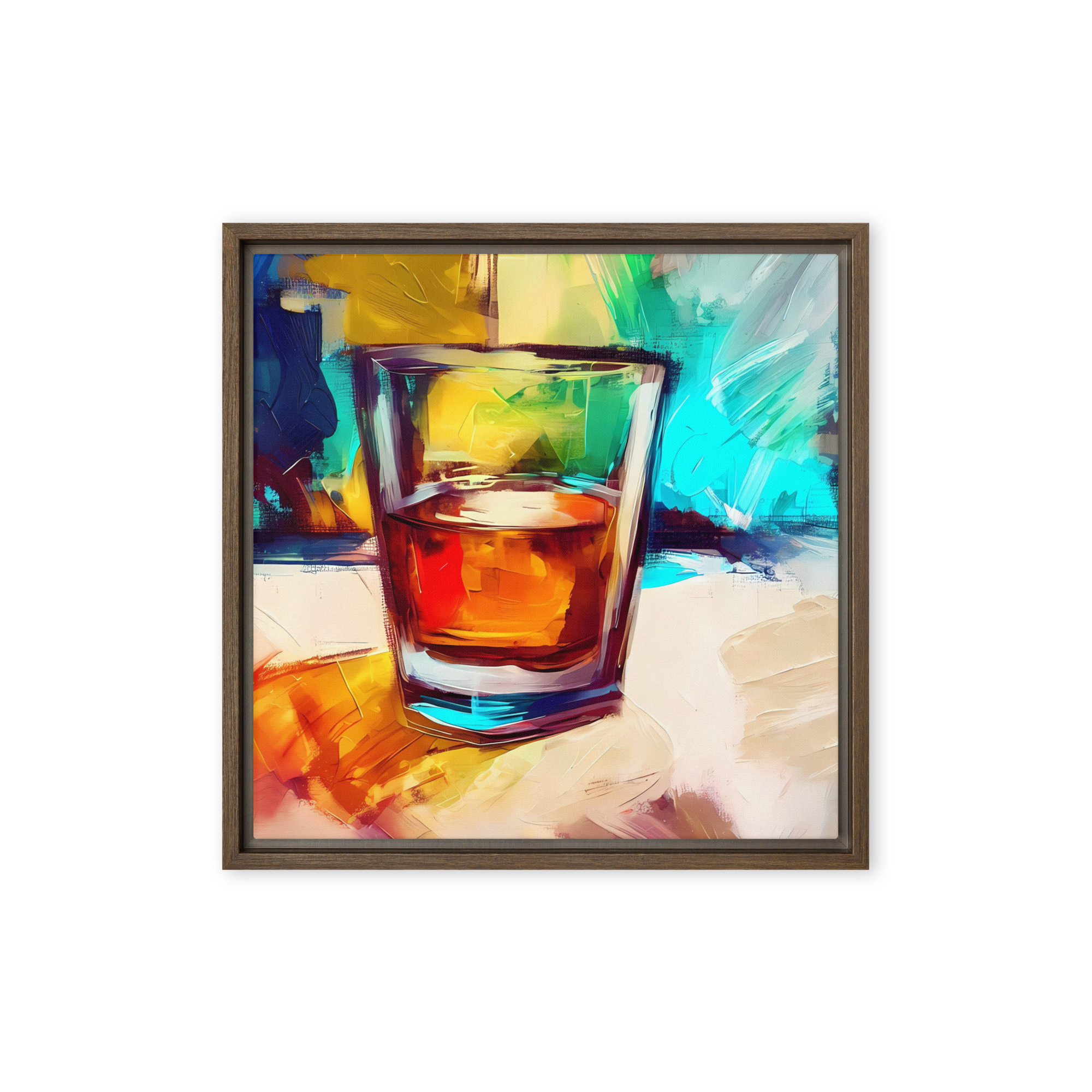 A Wee Dram - Framed canvas print - Image 9