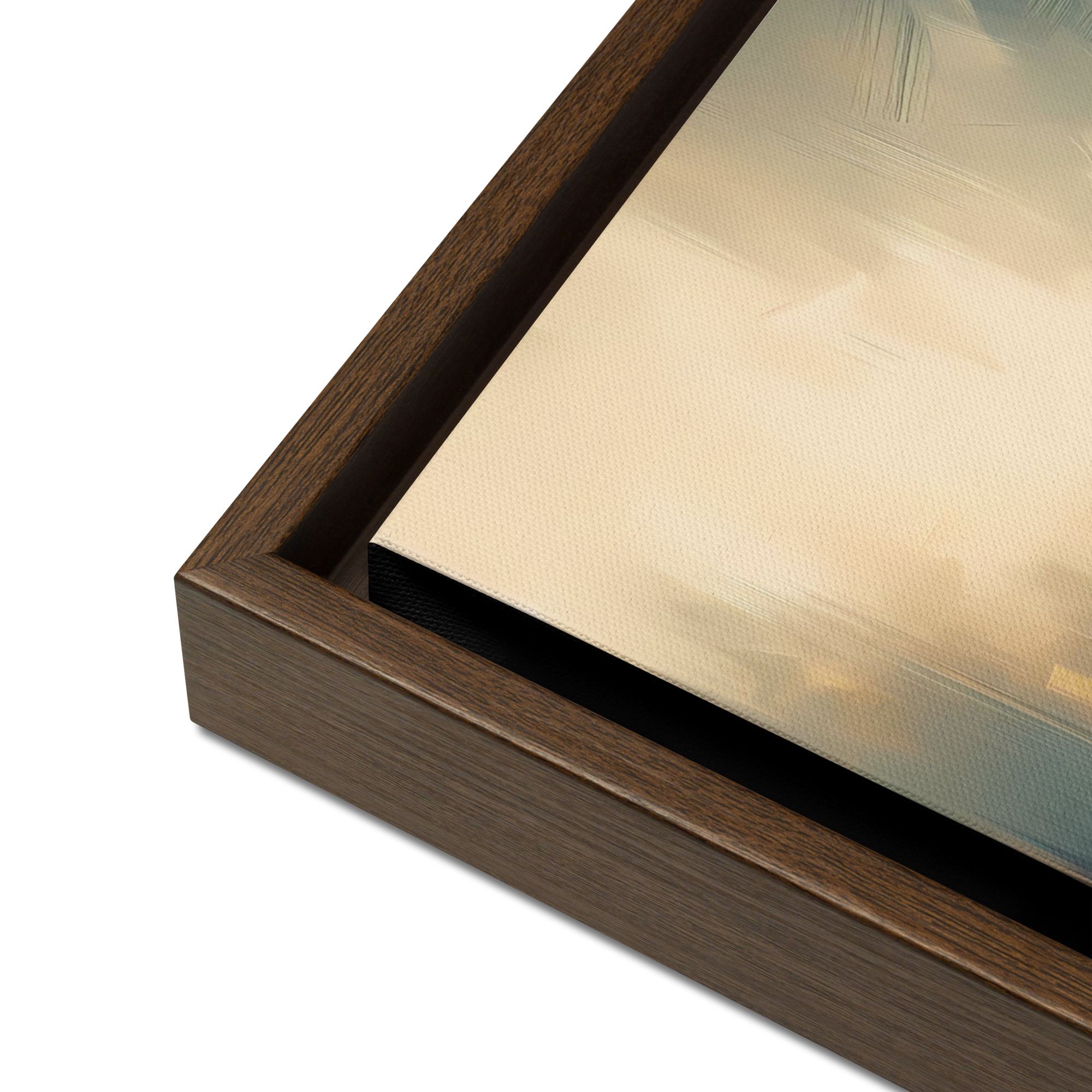 A Glass of Whisky - Framed canvas print - Image 9