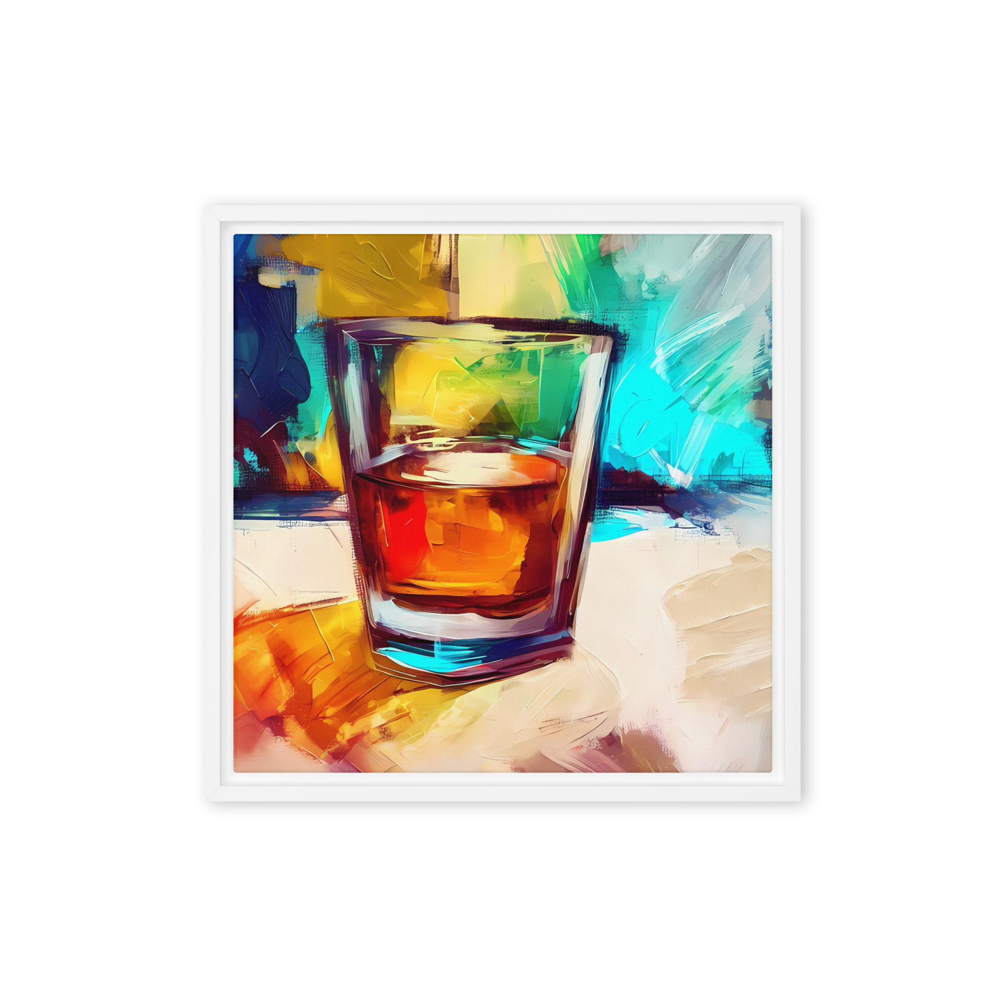 A Wee Dram - Framed canvas print - Image 10
