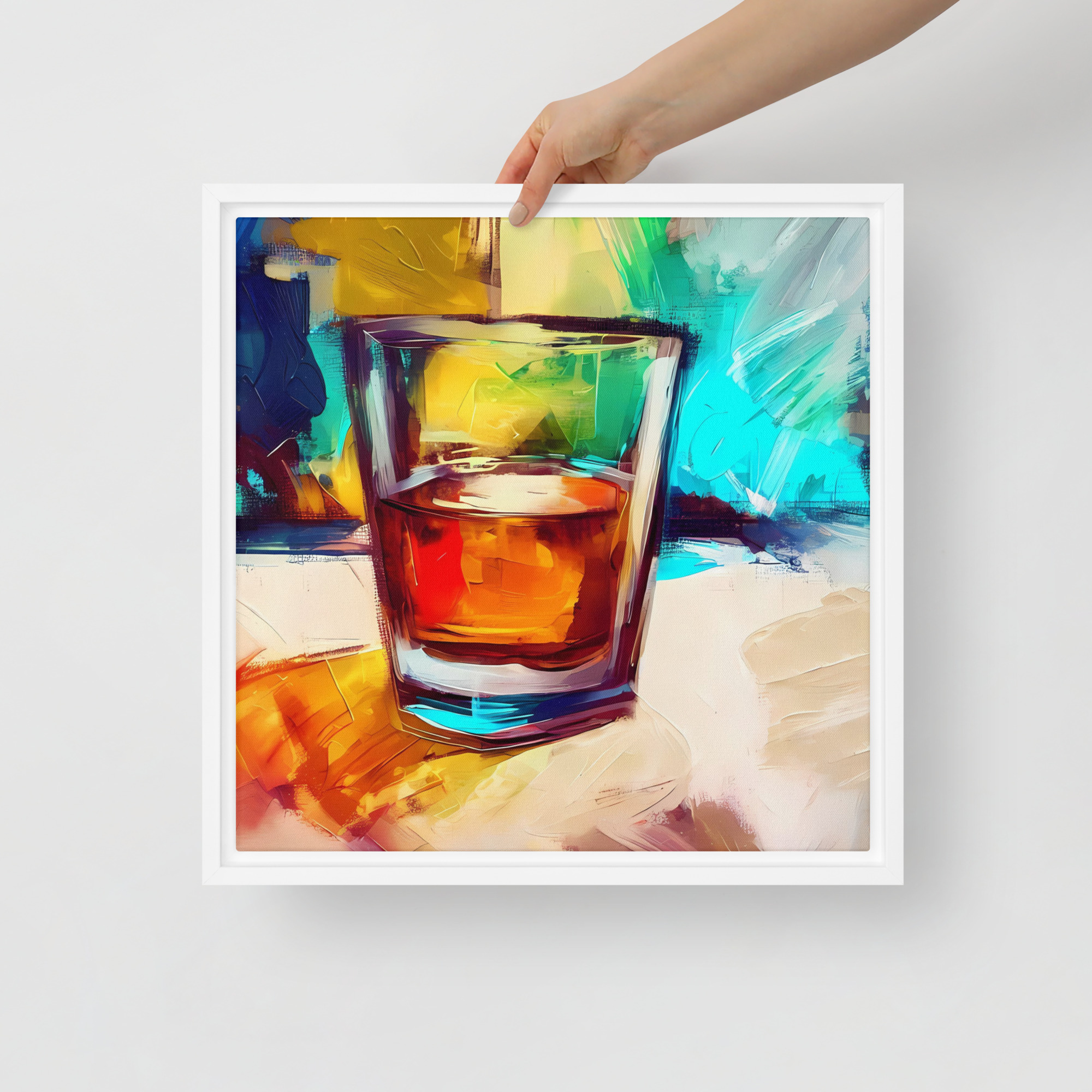 A Wee Dram - Framed canvas print - Image 2