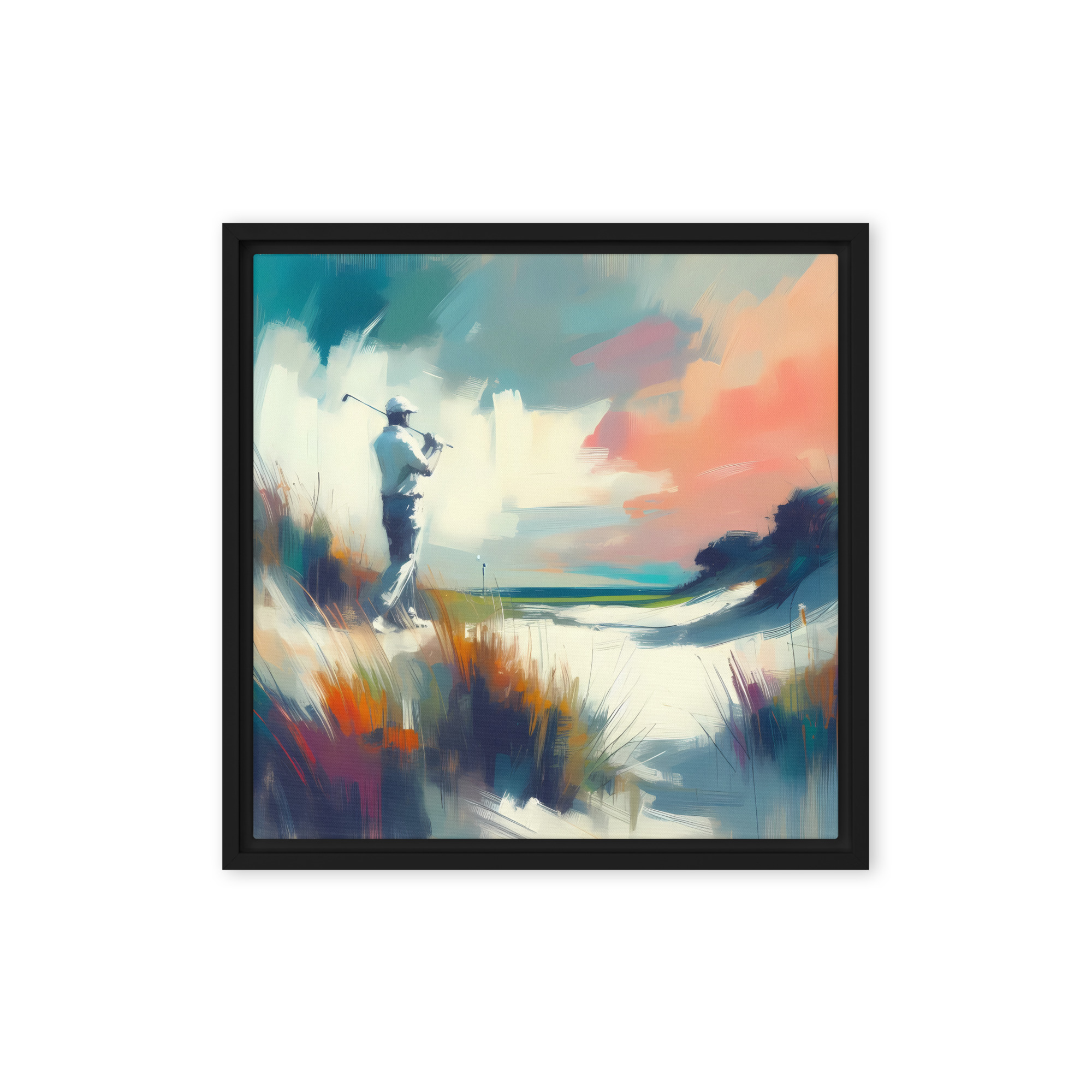 No Grains, No Glory - Framed canvas print - Image 2
