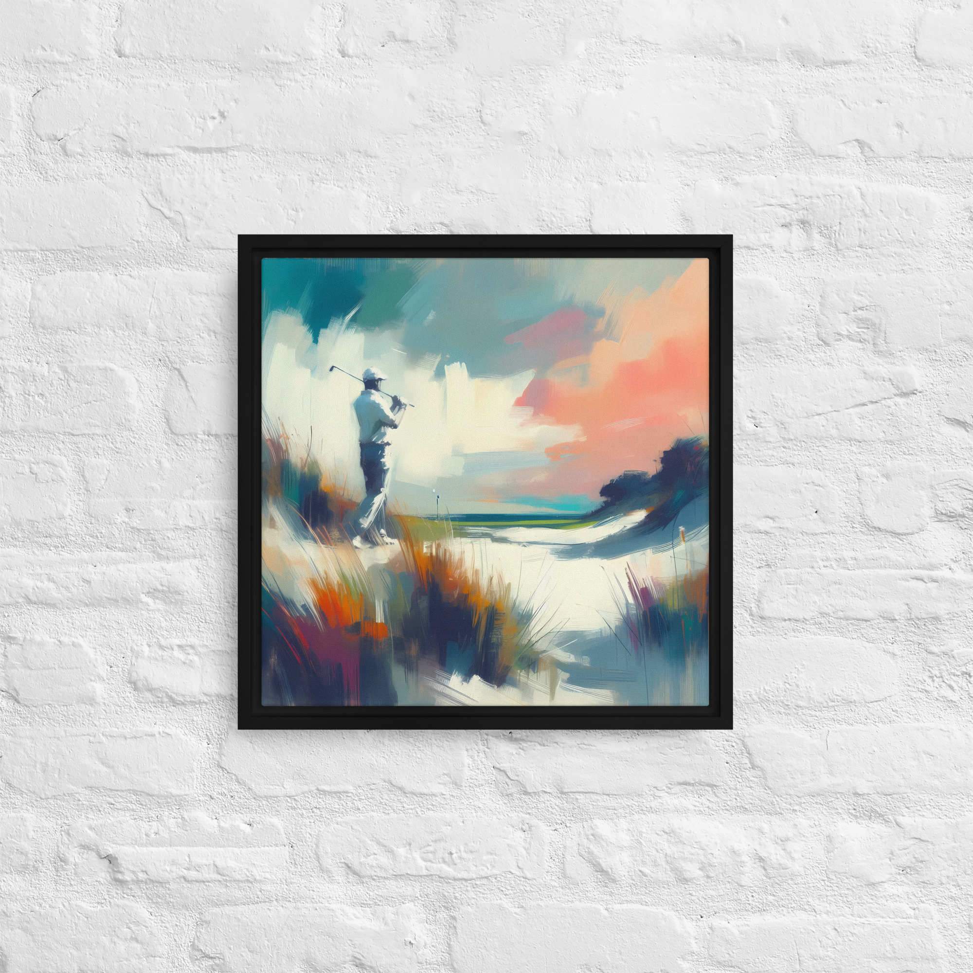 No Grains, No Glory - Framed canvas print - Image 6