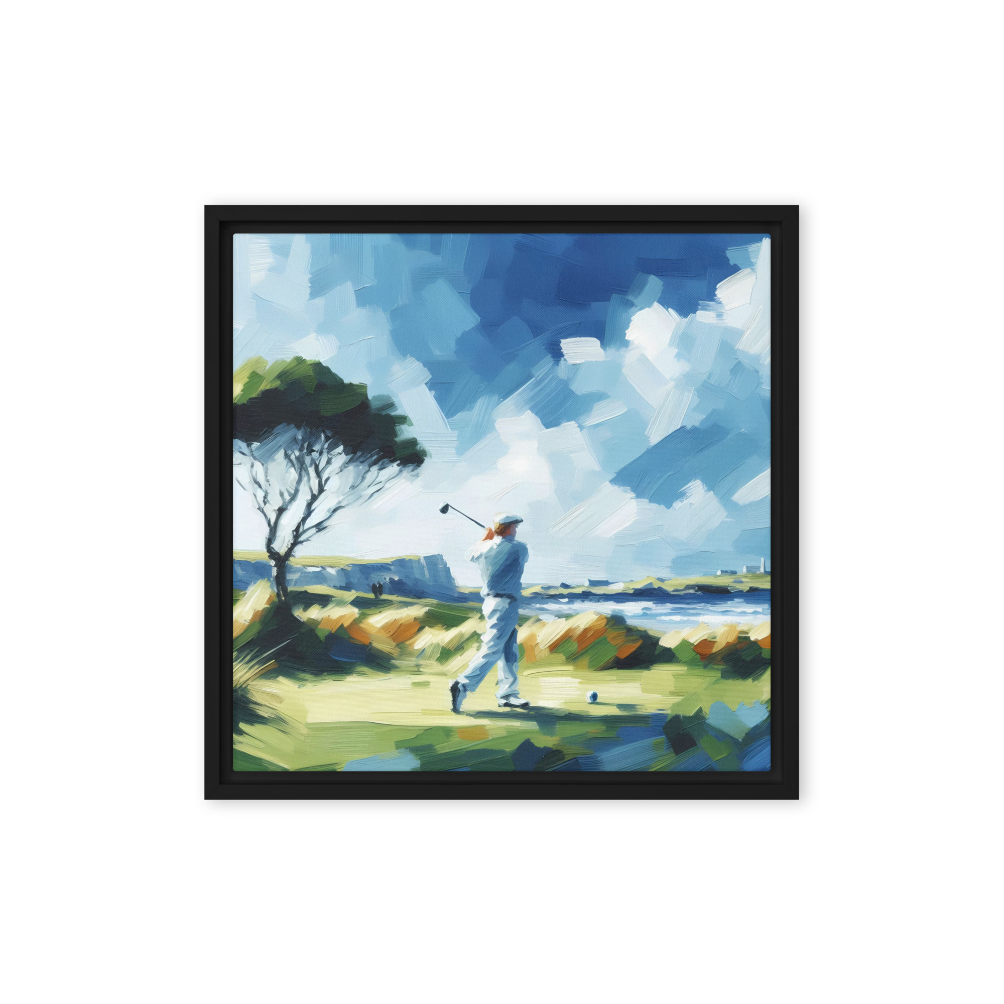 The Drive For Home - Framed canvas print - Image 2