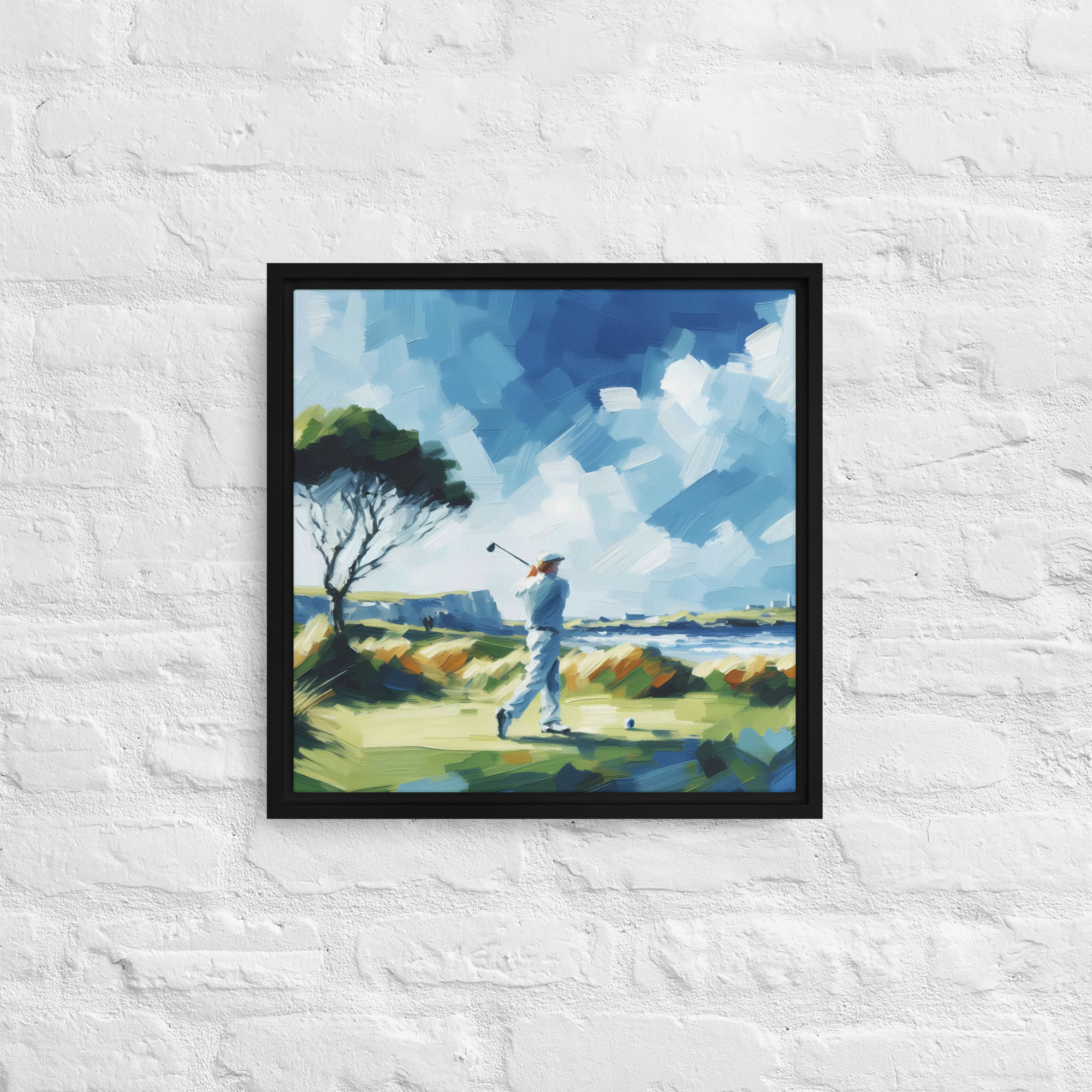 The Drive For Home - Framed canvas print - Image 5