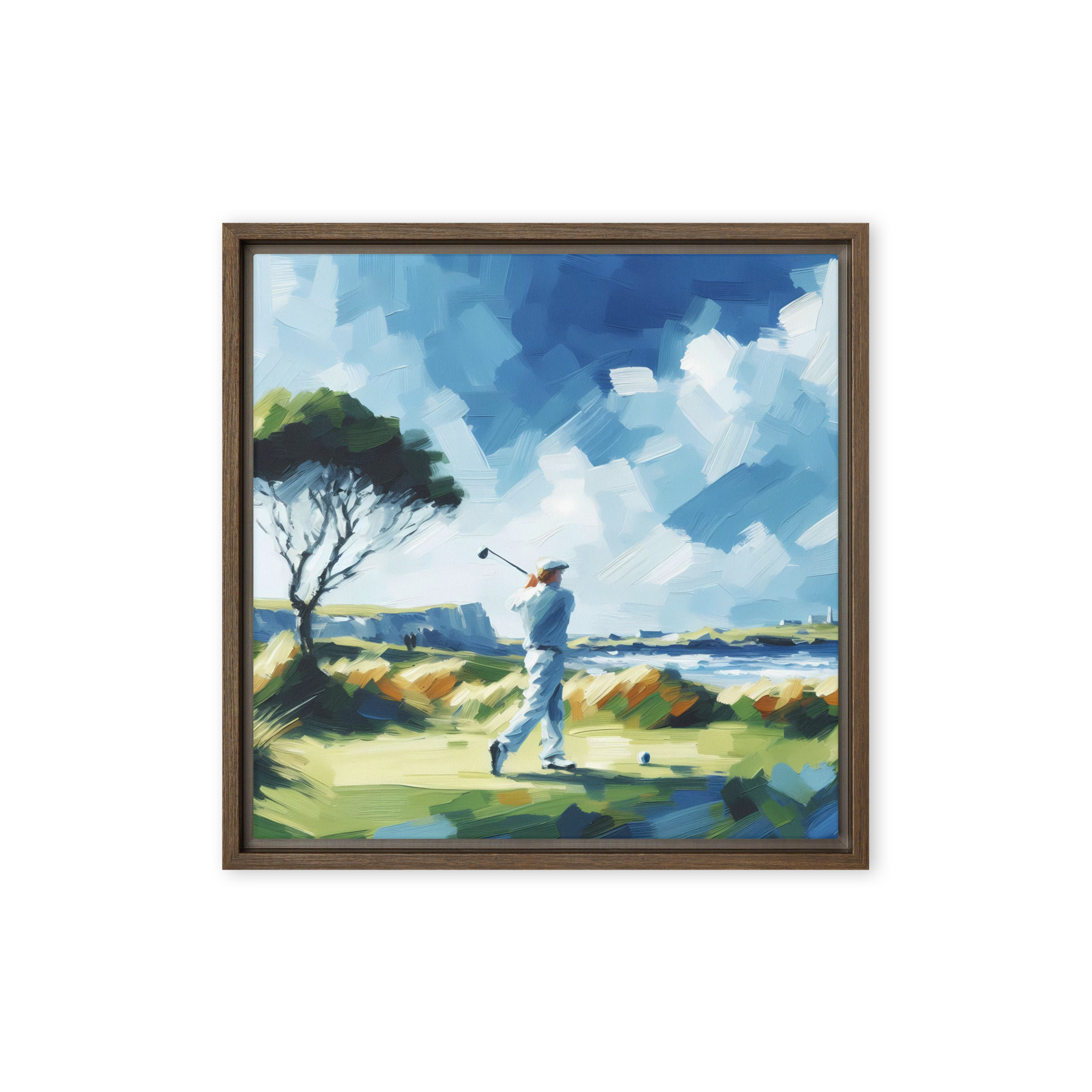 The Drive For Home - Framed canvas print - Image 3