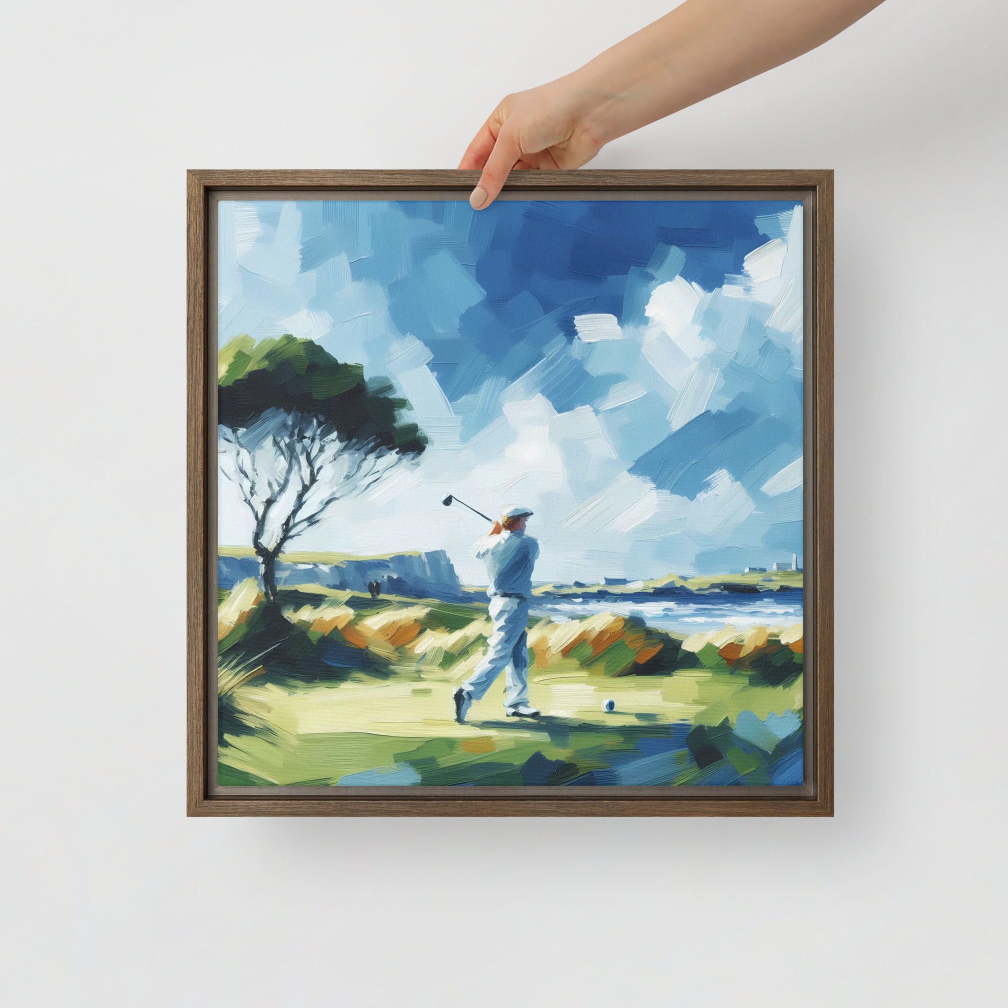 The Drive For Home - Framed canvas print - Image 6