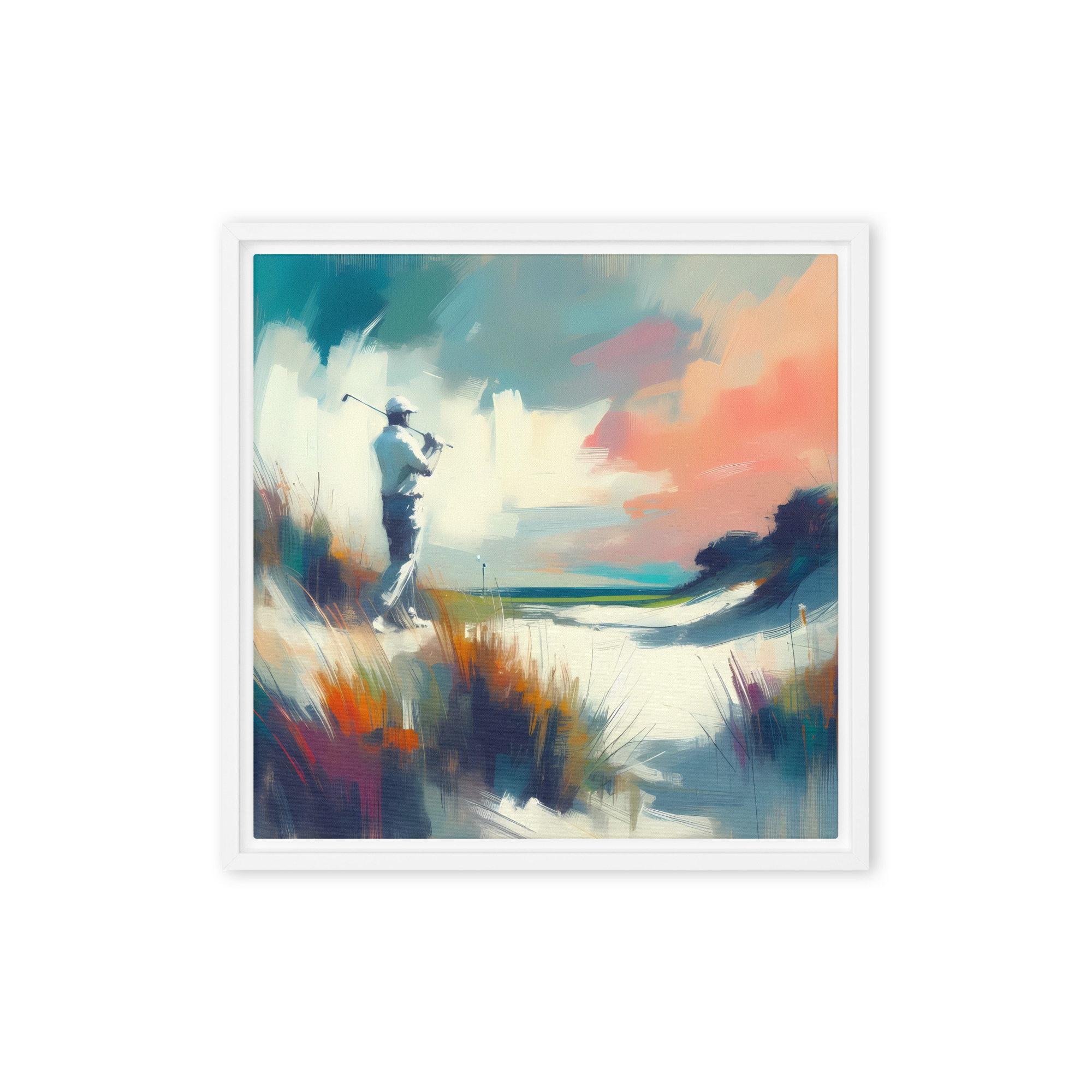 No Grains, No Glory - Framed canvas print - Image 4