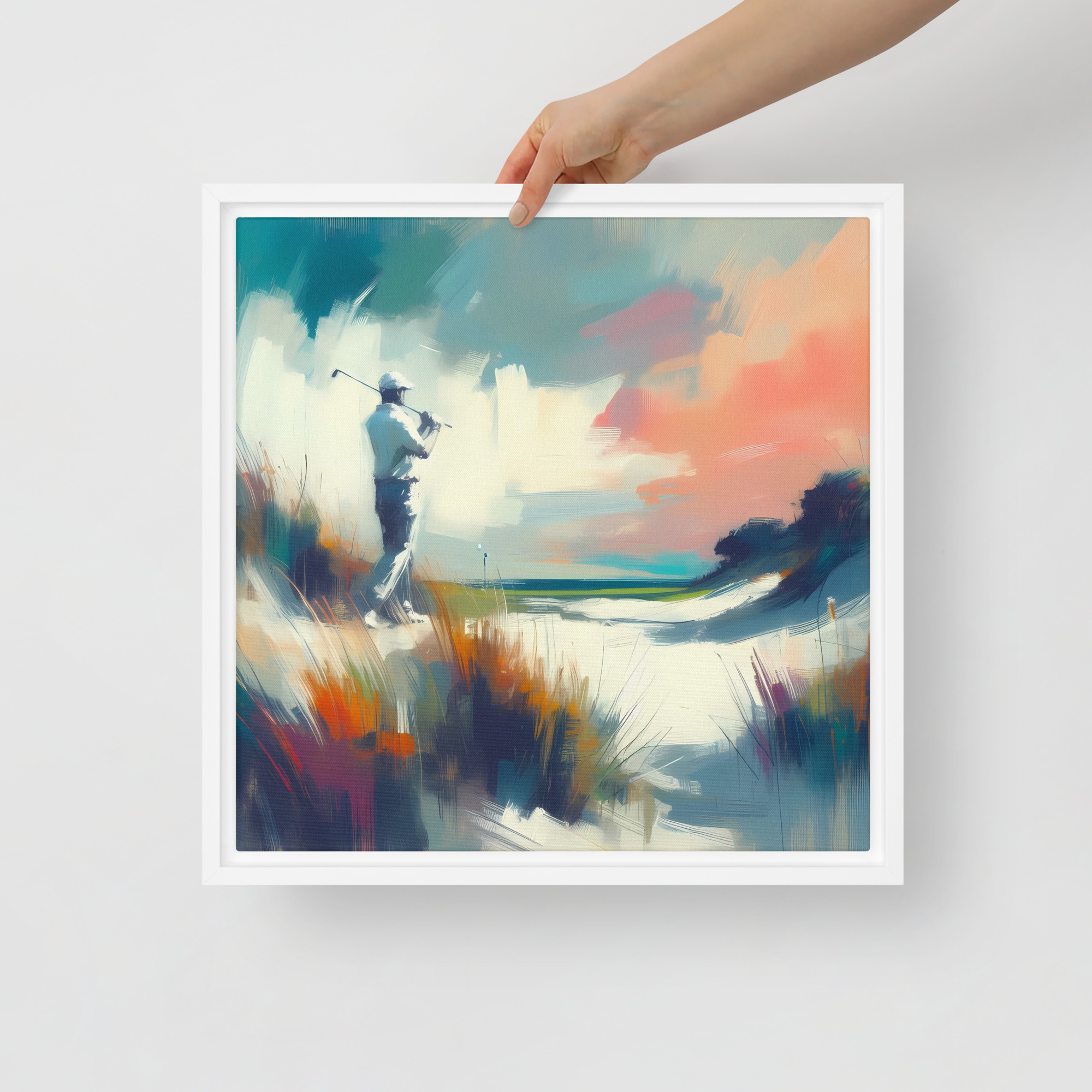 No Grains, No Glory - Framed canvas print - Image 5