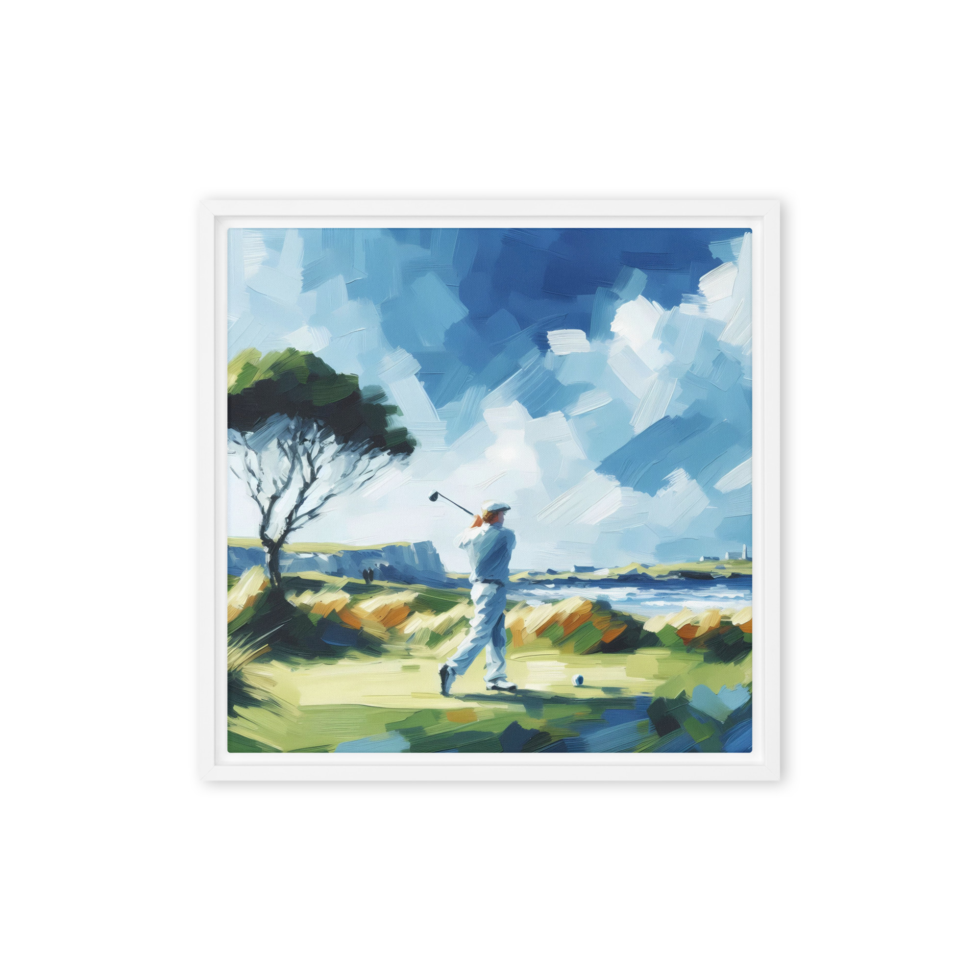 The Drive For Home - Framed canvas print - Image 4