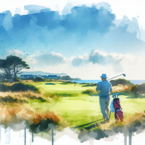 The Approach - Framed canvas print