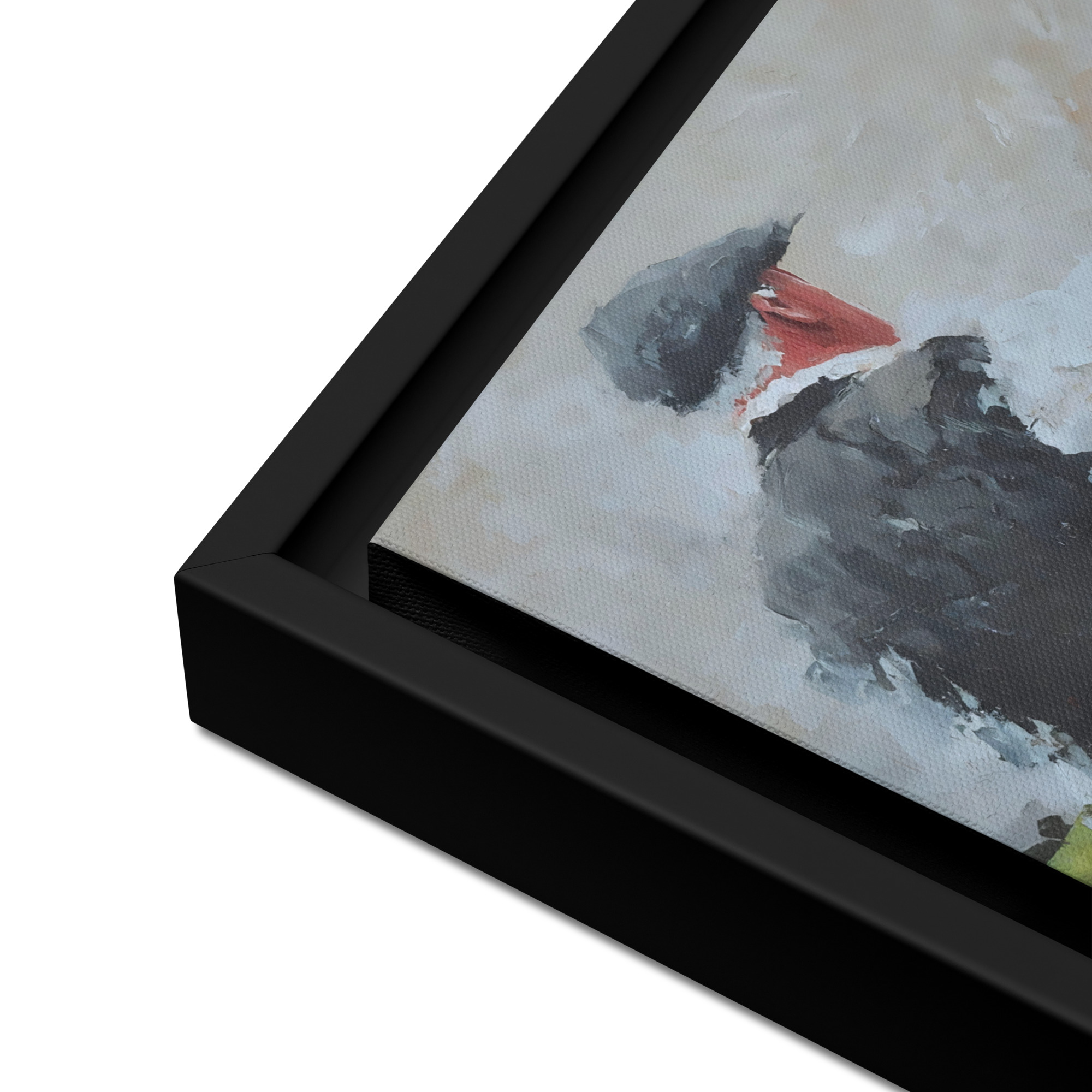 Watching over the land, Framed canvas print - Image 8