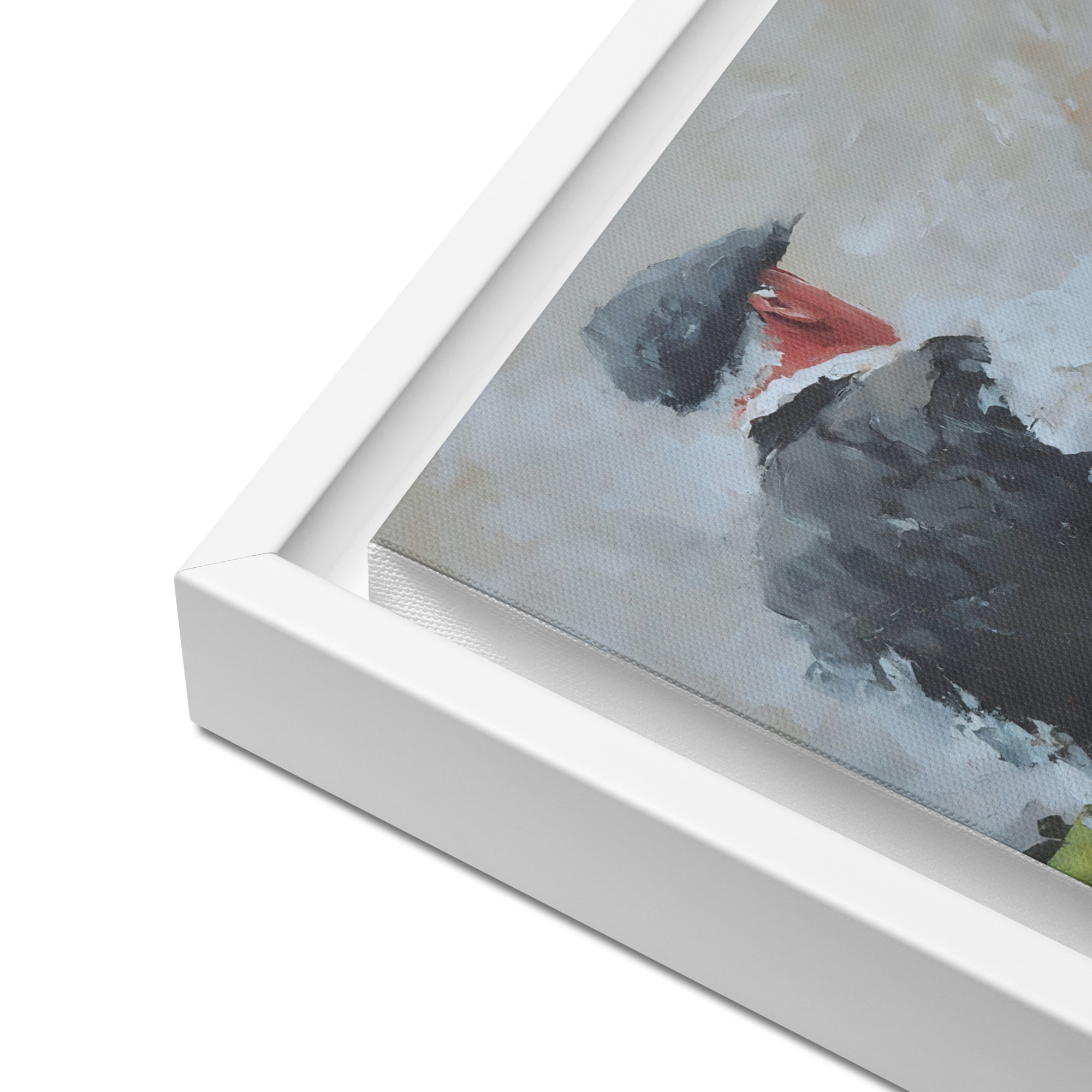Watching over the land, Framed canvas print - Image 10