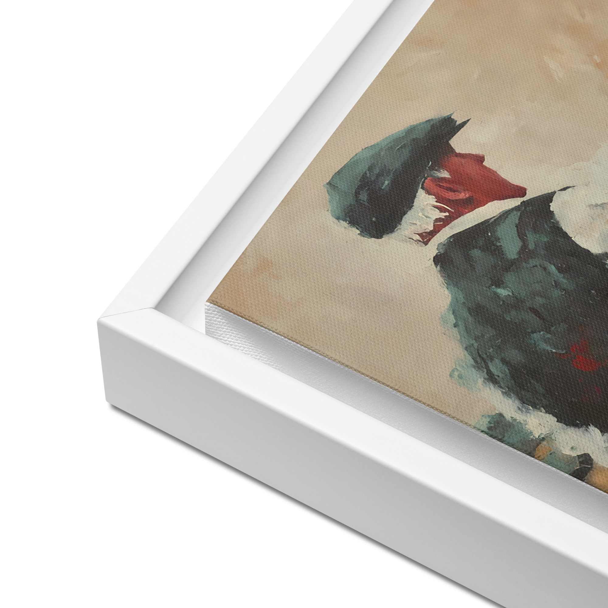 Surveying the land, Framed canvas print - Image 10
