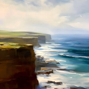 West Shore, Orkney – Premium Framed Canvas Seascape by Stefan Birch